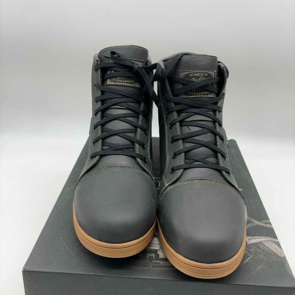 Indie Ridge Leather Motorcycle Boots